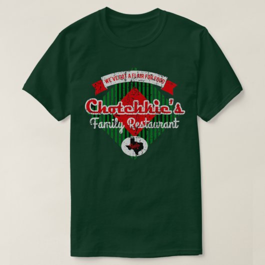 T-shirt Chotchkies Family Restaurant de Office Space (Design devant)
