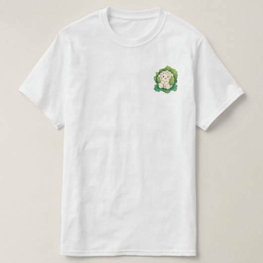 T-shirt Chou-fleur Kawaii (Design devant)