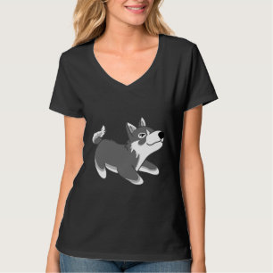 T-shirt Chou Husky