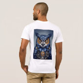 T-shirt Chouette (Dos entier)