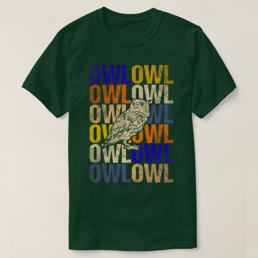 T-shirt Chouette 2 (Design devant)