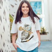 T-shirt Chouette à cornes de minuit