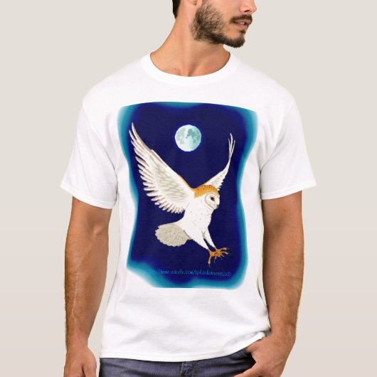 T-shirt "Chouette à la corne à Swoop" (Devant)