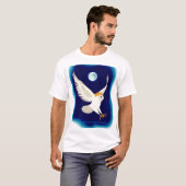 T-shirt "Chouette à la corne à Swoop" (Devant entier)