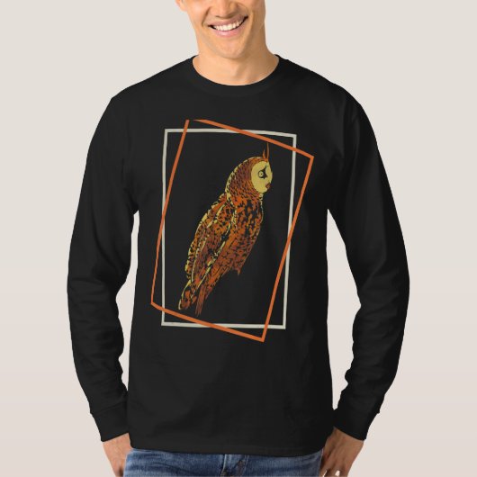 T-shirt Chouette animale 1 (Devant)