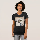 T-shirt Chouette asiatique (Devant entier)