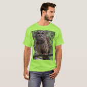 T-shirt Chouette barrée (Devant entier)