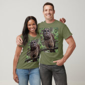 T-shirt Chouette barrée (Unisexe)