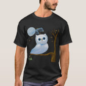 T-shirt Chouette bleue (Devant)