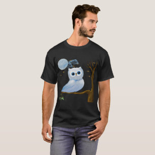 T-shirt Chouette bleue
