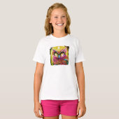 T-Shirt chouette bohème (Devant entier)