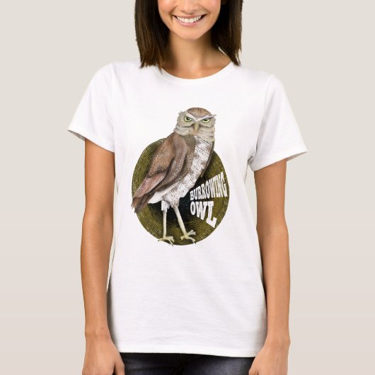 T-shirt Chouette brulante (Devant)