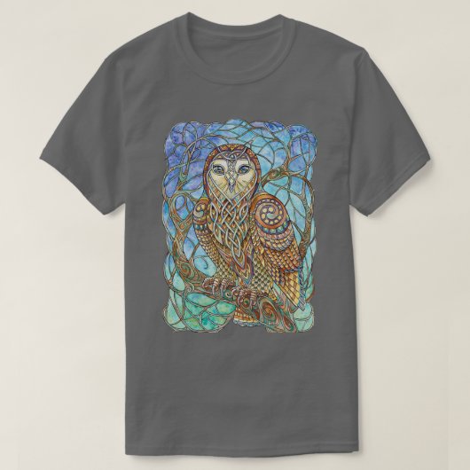 T-shirt Chouette celtique (Design devant)