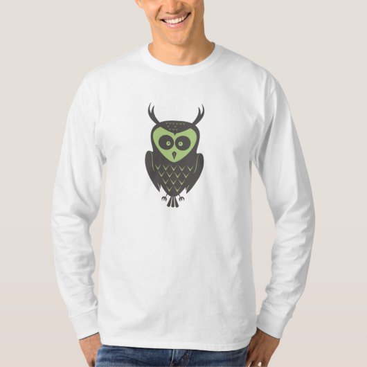 T-shirt Chouette d'automne (Devant)