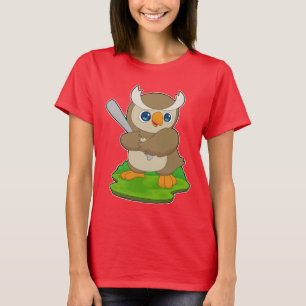 T-shirt Chouette de baseball