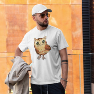 T-shirt Chouette de chat