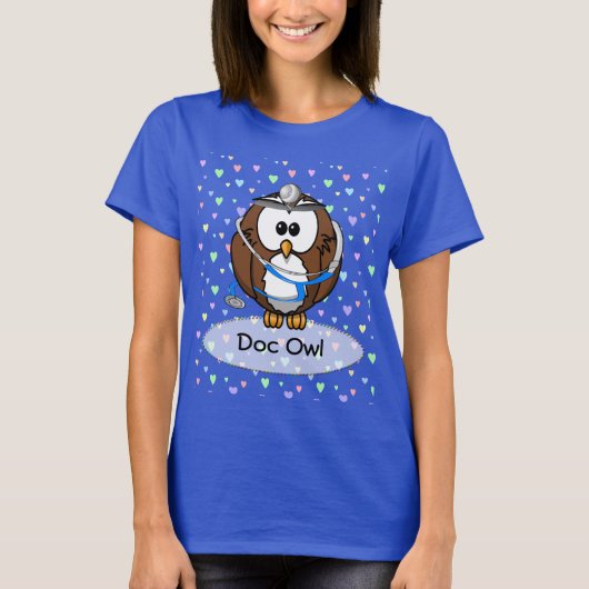 T-shirt Chouette de document de pagination (Devant)