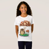 T-Shirt Chouette de douche de printemps (Devant entier)