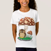 T-Shirt Chouette de douche de printemps (Devant)
