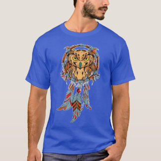 T-shirt Chouette de drêche Chouette de forêt Oiseau animal