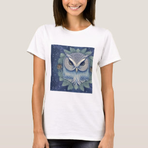 T-shirt Chouette de forêt d'Imaginaires mystique