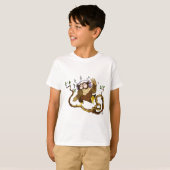 T-shirt Chouette de musique (Devant entier)