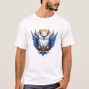 T-shirt Chouette de nuit Beauté animale Nature Découverte