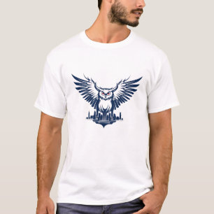 T-shirt Chouette de nuit Beauté animale Nature Découverte