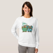 T-shirt Chouette des neiges (Devant entier)