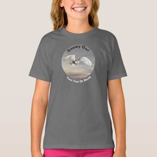 T-shirt Chouette des neiges (Devant)