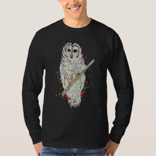 T-shirt Chouette d'oiseau de mer Chouette d'animal prédate