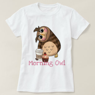 T-shirt Chouette du matin
