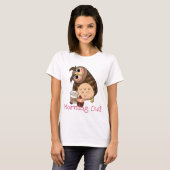 T-shirt Chouette du matin (Devant entier)