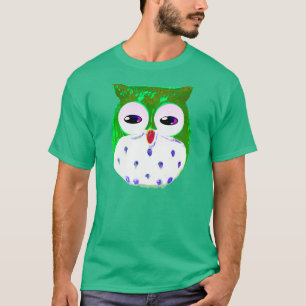 T-shirt Chouette épervière de St Patrick heureux