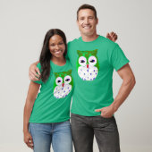 T-shirt Chouette épervière de St Patrick heureux (Unisexe)