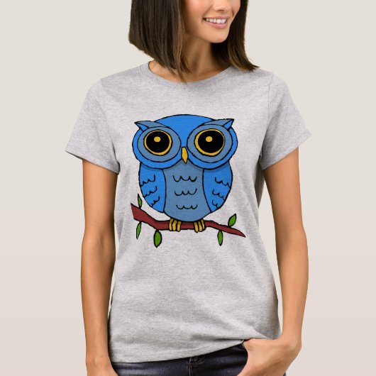 T-shirt Chouette Mignonne (Devant)