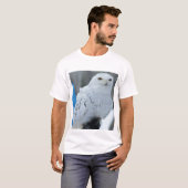 T-shirt Chouette Neige (Devant entier)
