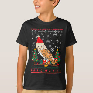 T-shirt Chouette Noël Noël Hiver laid