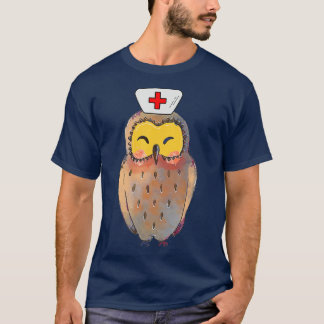 T-shirt Chouette Nuit Shift Soins infirmiers Semaine des s