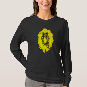T-shirt Chouette Oiseau Motif De Proie Bécasseaux Oiseaux