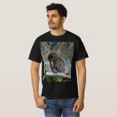T-shirt Chouette pygmée du Nord (Devant entier)