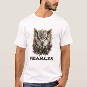 T-Shirt Chouette Regard Sage 🦉