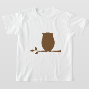 T-shirt Chouette Silhouette