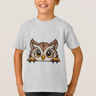 T-shirt Chouette Sweet Peekaboo