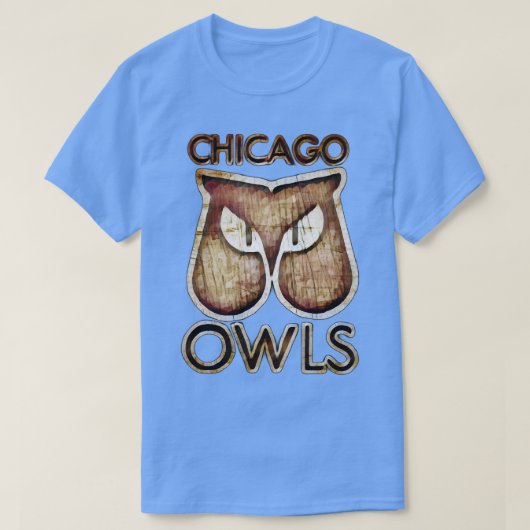 T-shirt Chouettes de Chicago (Design devant)