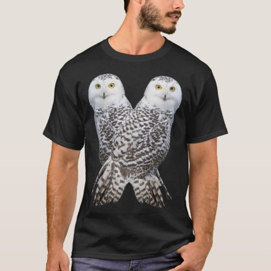 T-shirt Chouettes des neiges (Devant)