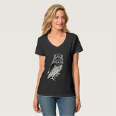 T-shirt Chouettes mignonnes (Devant entier)