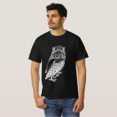 T-shirt Chouettes mignonnes (Devant entier)