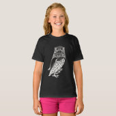 T-shirt Chouettes mignonnes (Devant entier)