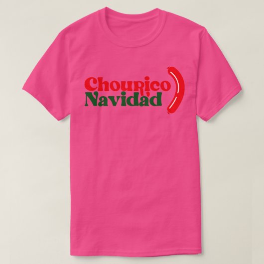 T-shirt Chourico Navidad (Design devant)
